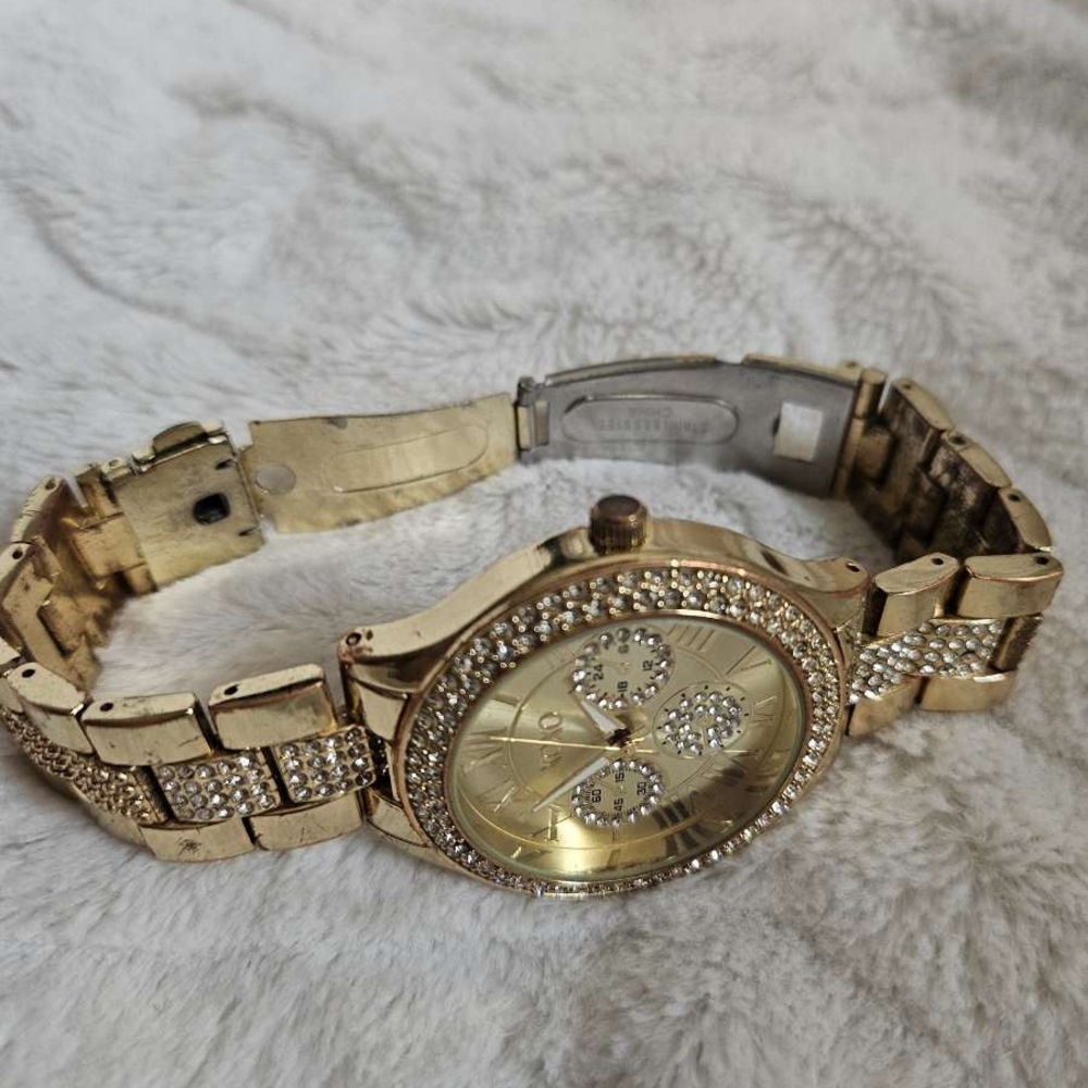 XoXo Elegant Gold Mens/Womens Watch